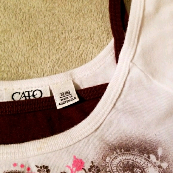**SOLD** New Cato "Daddy's Girl" Embellished Shirt - Picture 8 of 13